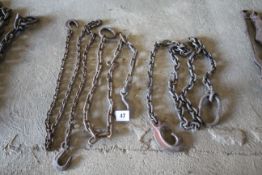 Three chains.