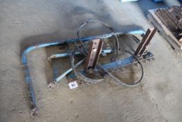 Shelbourne Reynolds hydraulic side knife and brackets.
