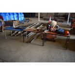 Three tables.
