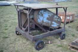 BKB linkage mounted PTO generator on trolley base. For spares or repair.