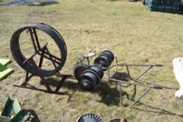 2x electric fencing wire winders.