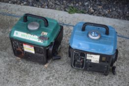 650w & 800w petrol generators. NO VAT. Included by kind permission.