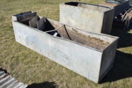 Large cattle water trough.