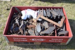 Pallet of Horsch Terrano parts.