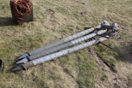 3x grain spears and fans.