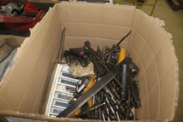 Large quantity of lathe bits, cutting tools etc. F