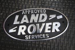 Approved services L/R sign. V