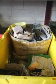 Large quantity of fasteners.