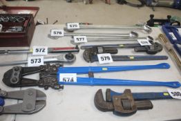 Pair Record 36in bolt croppers.