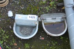 2x self-fill drinkers. For sale due to sale of far