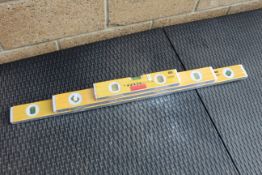 3x Aluminium spirit levels. V