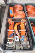 5x 75mm 10T ratchet straps. V