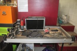 ** Online Video Available ** CNC router table with fitted Kress router, computer etc.