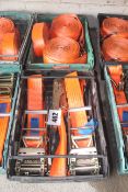5x 75mm 10T ratchet straps. V