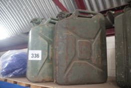 2x Jerry cans. V