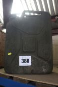 Military Jerry can.