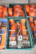 5x 75mm 10T ratchet straps. V