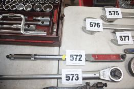 Britool 1/2in square drive torque wrench.