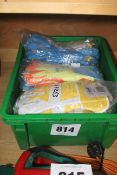 Large quantity of work gloves. V