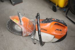 Stihl TS410 grinder with new carburettor.