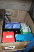 Box of fuel filters.