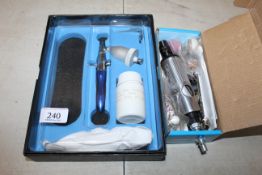 Silverline air die grinder kit.