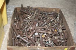 Box assorted bolts & nuts. V