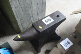 Blacksmiths anvil.