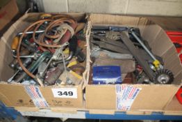 2x boxes of tools. From a deceased estate.