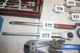 King Dick 3/4in square drive ratchet.