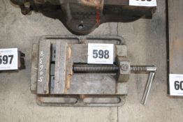 Drill vice. From a deceased estate.