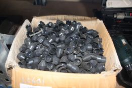 Box of rubber nut covers. V