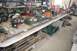Quantity unused steel bar. From a deceased estate.