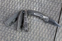 4x British army folding knife. V (This item can only be purchased by someone over the age of 18