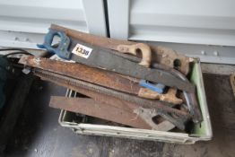 Quantity of saws. For sale due to retirement. V