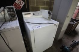 Maytag commercial dryer top loader.