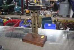 A testing unit for steam / air pressure relief valves