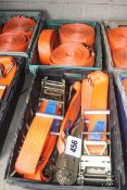 5x 75mm 10T ratchet straps. V