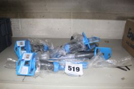 6x pointed chisels and 3x bolster chisels. All unused. V