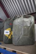 2x Jerry cans. V