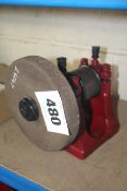Flat belt grinder wheel.
