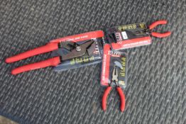 Waterpump plier & 2 mini pliers. V