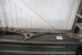 Vintage saws.