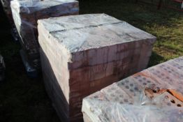 Quantity of red engineering bricks. V