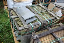 Stillage of stone slabs. V