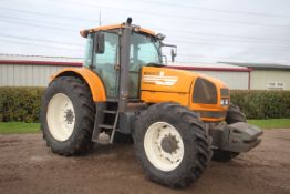 Renault Ares 735RZ 4WD tractor. Registration W617