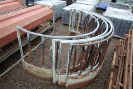 2x sheep ring feeders. V