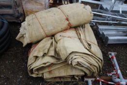 Various beet clamp covers. V