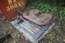5th wheel coupling. From a deceased estate. V