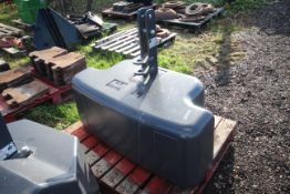 600KG front linkage weight block. V